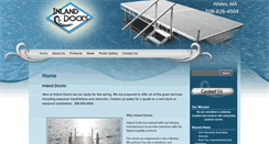 Desktop Screenshot of inlanddocks.com